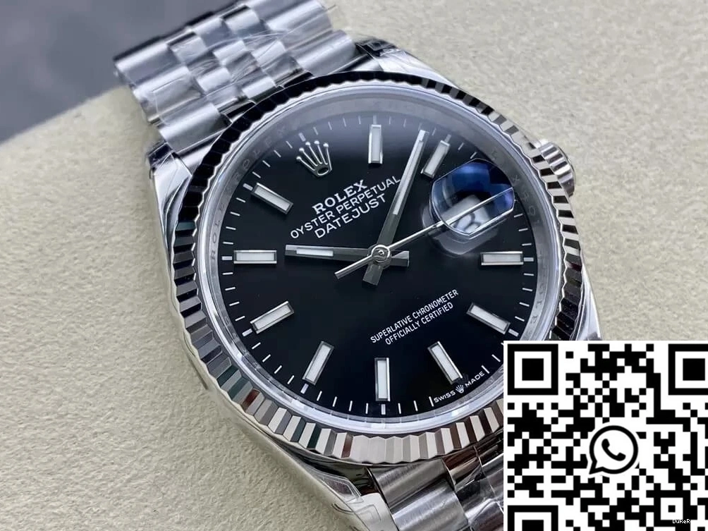 VS Stainless Datejust M126234-0015 Steel 36MM Rolex Factory 0906